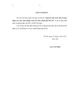 Luận văn thạc sỹ Quản lý nhà nước đối với hoạt động của cụm công nghiệp nam từ liêm, thành phố hà nội 