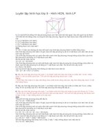 Luyện tập hình học lớp 5