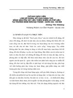 Chỉ đạo giáo viên làm đồ dùng, đồ chơi sáng tạo