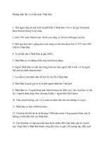 Những điều thú vị về đất nước nhật bản 