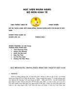 Bất bình đẳng trong phân phối thu nhập ở Việt Nam