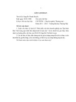 Luận văn thạc sỹ Tiếp tục phát triển sâu rộng và nâng cao chất lượng nền văn hóa tiên tiến, đậm đà bản sắc dân tộc, gắn kết chặt chẽ và đồng bộ hơn với phát triển kinh tế   xã hội, làm cho văn hóa th 