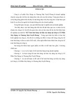 Kế toán bán hàng vật liệu xây dựng tại công ty cổ phần xây dựng và thương mại tuyết phong 