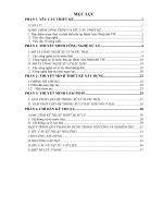 Thuyết minh TKKT nhà đặt máy hấp rác