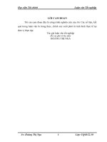 Hoàn thiện quy trình kiểm toán khoản mục Vốn bằng tiền trong BCTC tại công ty kiểm toán ASCO