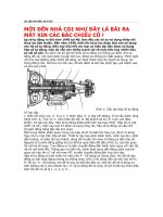 Cơ cấu lái trên xe ô tô