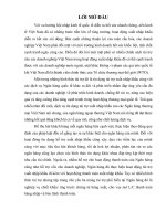 Tiểu luận những vấn đề cơ bản về tài trợ xuất nhập khẩu của ngân hàng thương mại 