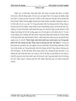 Hoàn thiện triển khai chiến lược kinh doanh của Trung tâm phát triển thị trường nội địa Tổng công ty thương mại Hà Nội Hapro”.