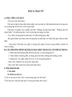 Giáo án bài 4 đại từ   ngữ văn 7   GV hoàng nhi 