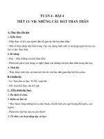 Giáo án bài 4 những câu hát than thân   ngữ văn 7   GV hoàng nhi