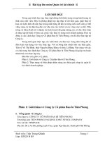 Thực trạng và biện pháp nhằm nâng cao hiệu quả công tác quản lý tài chính doanh nghiệp tại công ty cổ phần bao bì tiền phong 