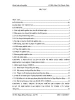 Pháp luật về hợp đồng lao động theo Bộ luật Lao động 2012 và thực tiễn áp dụng tại công ty TNHH 1 TV Ngọc Thạch”