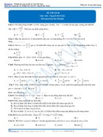 Tài liệu khóa học luyện thi vào ĐHQG hà nội đề số 6 