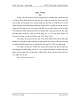 Hiệu quả hoạt động cho vay của ngân hàng TMCP Kỹ Thương Việt Nam chi nhánh Thăng Long, PGD Khâm Thiên’’