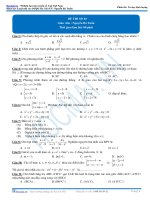 Tài liệu khóa học luyện thi vào ĐHQG hà nội đề số 3 