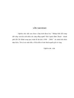 Những biến đổi trong đời sống văn hóa tinh thần của cộng đồng người việt ở quận bình thạnh thành phố hồ chí minh 