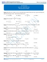 Tài liệu khóa học luyện thi vào ĐHQG hà nội đề số 2 