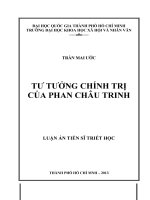 Tư tưởng chính trị của phan châu trinh 