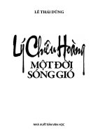 Lý chiêu hoàng một đời sóng gió phần 1   lê thái dũng