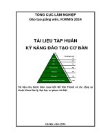 TÀI LIỆU TẬP HUẤN KỸ NĂNG ĐÀO TẠO CƠ BẢN