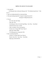 Tích hợp giáo dục an toàn giao thông qua bài “ Tốc độ phản ứng hóa học ”- Hóa học 10