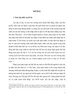 Luận văn Một số kiến nghị nhằm hoàn thiện thể chế và nâng cao hiệu quả thi hành Luật cạnh tranh