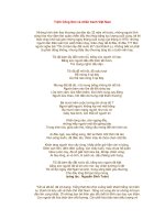 Trịnh công sơn và chiến tranh việt nam