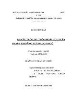 Phẫu trị ung thư phổi nguyên phát không tế bào nhỏ 