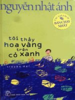 Tôi thấy hoa vàng trên cỏ xanh  Nguyễn Nhật Ánh