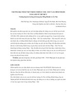 TRƯỜNG HỌC PHÁP-VIỆT TRONG THỜI KỲ 1920 - 1945 VÀ SỰ HÌNH THÀNH TẦNG LỚP NỮ TRÍ THỨC
