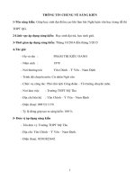 Giúp học sinh đạt điểm cao khi làm bài Nghị luận văn học trong đề thi THPT QG