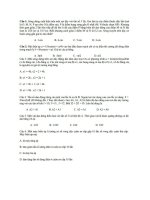 Đề Thi Thử THPT Quốc Gia 2016  Có Đáp Án