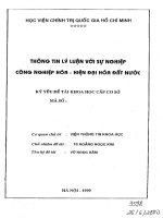 Thôn tin lý luận với sự nghiệp công nghiệp hóa  hiện đại hóa đất nước