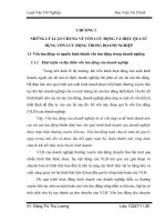 MỘT SỐ GIẢI PHÁP CHỦ YẾU NHẰM NÂNG CAO HIỆU QUẢ SỬ DỤNG VỐN LƯU ĐỘNG TẠI CÔNG TY  CỔ PHẦN ĐẦU TƯ VIỄN THÔNG VINAGROUP