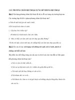 CÁC PHƯƠNG CHÂM HỘI THOẠI