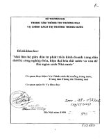 Mối liên hệ giữa đầu tư phát triển kinh doanh xăng dầu thời kỳ công nghiệp hóa, hiện đại hóa đất nước và vấn đề thu ngân sách nhà nước