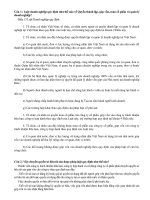 Đề cương môn học luật kinh doanh 