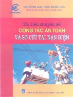 Tài liệu chuyên đề công tác an toàn và sơ cứu tai nạn điện
