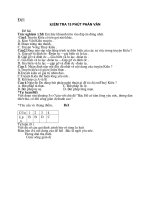 KIỂM TRA 15 PHÚT PHẦN VĂN 9