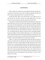 Luận văn tốt nghiệp: Kế toán chi phí sản xuất và tính giá thành sản phẩm tại công ty CP xây dựng VNC