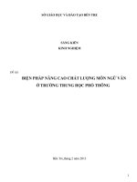 bien phap nang cao chat luong bo mon van