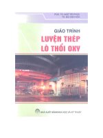 Giáo trình luyện thép lò thổi oxy