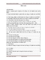 Báo cáo thực tập kế toán tổng hợp tại công ty cổ phần sản xuất mt