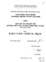 Xây dựng phần mềm chuyên ngành thiết kế điện  phần 2 – lập hồ sơ thiết kế đường dây tải điện trên máy tính