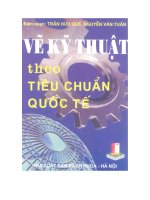 Vẽ kỹ thuật theo tiêu chuẩn quốc tế