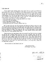 Nghiên cứu áp dụng các giải pháp công nghệ mới nhằm mở rộng việc sản xuất và ứng dụng phân bón vi sinh vật cố định nito phân giải lân trong nông lâm nghiệp