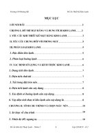 Đồ Án Thiết Kế Kho Lạnh Bảo Quản Thực Phẩm Với Dung Tích 50 Tấn