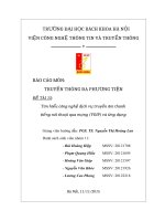 Tìm hiểu công nghệ dịch vụ truyền âm thanh tiếng nói thoại qua mạng IP