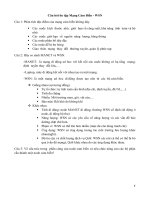 Câu Hỏi Ôn Tập Mạng Cảm Biến - WSN