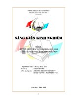 Một số biện pháp đẩy mạnh xã hội hoá công tác giáo dục trường tiểu học